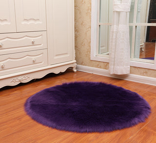 LuLu Faux Fur Round Rug – Soft, Stylish & Effortlessly Chic