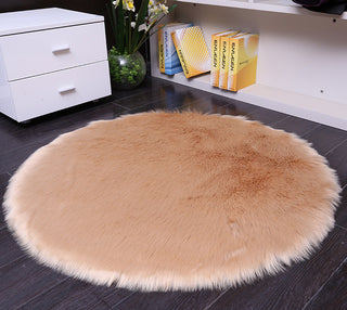 LuLu Faux Fur Round Rug – Soft, Stylish & Effortlessly Chic