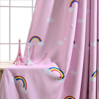 Rainbow Kids Bedroom Blackout Curtain