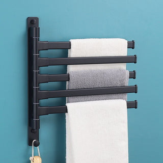 Perforation-Free Bathroom Towel Rack