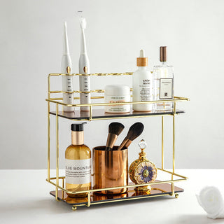 Bathroom Vanity Storage Shelf Organizer