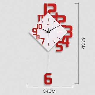 Personalized Digital Clock Fashion Wall Clock