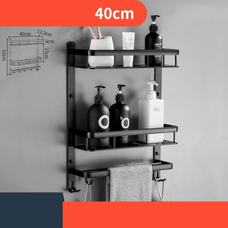 Nordic Minimalist Punch-Free Bathroom Shelf