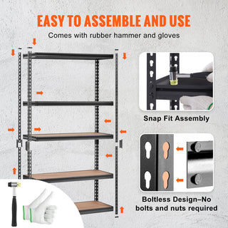5 Tier Vevor Storage Shelving Unit
