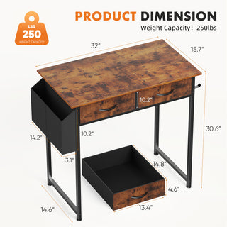 Compact Home Office Writing Desk