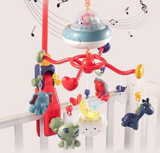 Musical Baby Rattle Crib