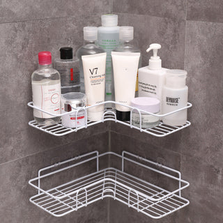 Nail-Free Bathroom Shower Rack