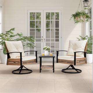 Serena Outdoor Table Set (3 Pieces)