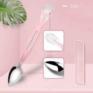 Scraping Spoon Fruit Scoop