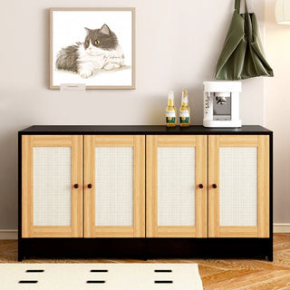 Double Cat Litter Box Enclosure Furniture