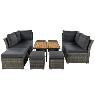 Levi Outdoor Patio Set (10 Pieces)
