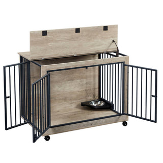 Dog Crate Side Table