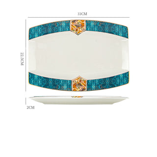Dinner Plates Ceramic Steak Plate
