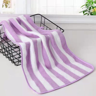 Striped Edge Soft Lint-free Face Washing