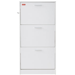 VEVOR 3-Drawer Flip Shoe Cabinet
