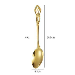 Steel Cutlery Spoon West Dinnerware Set