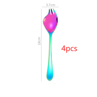 Creative 304 Stainless Steel Salad Fork Spoon