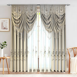 Creative European Flower Character Curtains