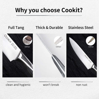 Chef Knives with Non-Slip German