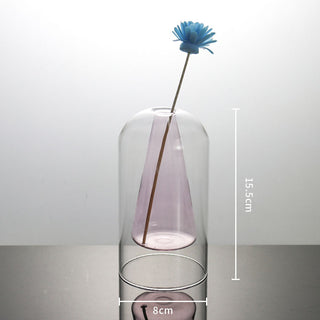 Modern Glass Vase for Decor