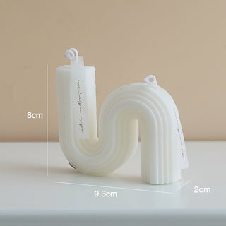 Small Families Use Soy Geometric Candles
