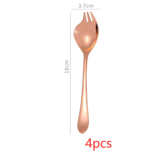 Creative 304 Stainless Steel Salad Fork Spoon