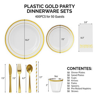 Cutlery Containing Large And Small Plates