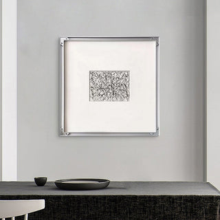 Modern Black White Line Art