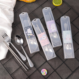 Portable Tableware Chopsticks Spoon
