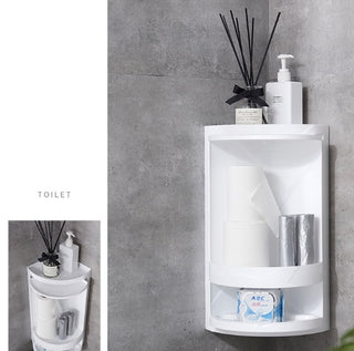 Corner Wall Hanging Bathroom Storage Rack