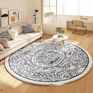 Round Large Area Rugs for Living
