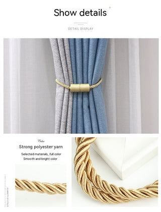 Magnetic Cylindrical Curtain Bandage Buckle