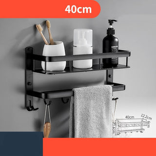 Nordic Minimalist Punch-Free Bathroom Shelf