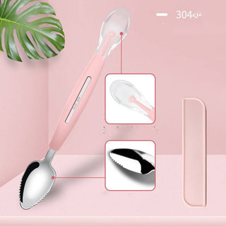 Scraping Spoon Fruit Scoop