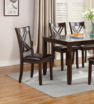 Classic Espresso Dining Set (7 Pieces)