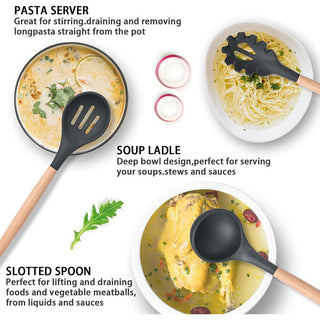12Pcs Kitchen Utensils Se Spoon Tools