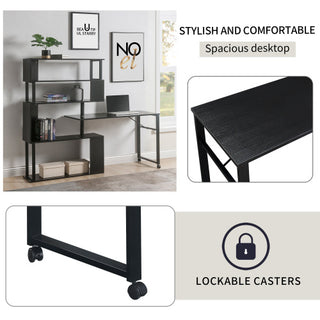 Computer Desk L-shaped Corner Table