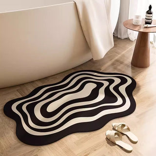 Nordic Abstract Bathroom Mat