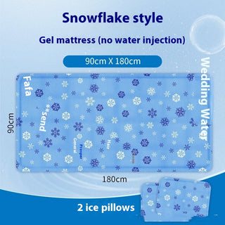 Gel Ice Pad Mattress For Cooling