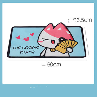 Cartoon Welcome Doormat for Home