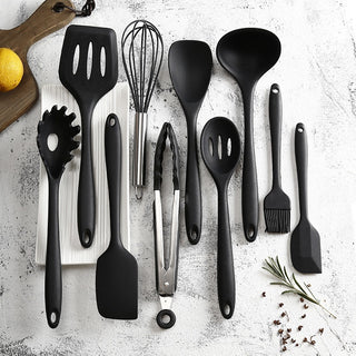 Non-Stick Silicone Kitchen Utensil Set (Baking Utensils Included)