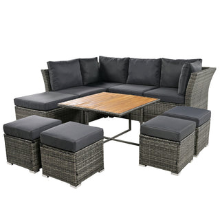 Levi Outdoor Patio Set (10 Pieces)