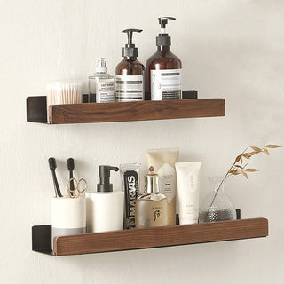 Solid Wood Bathroom Shelves
