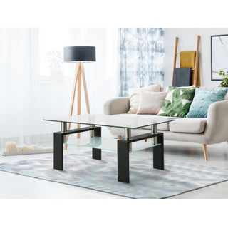 Modern Minimilist Coffee Table (Black)
