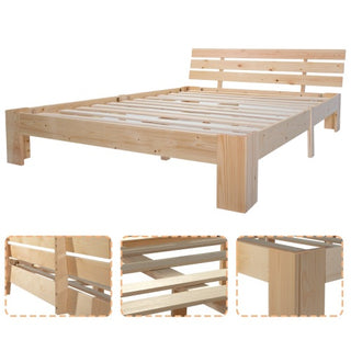 Solid Wood Bed Frame