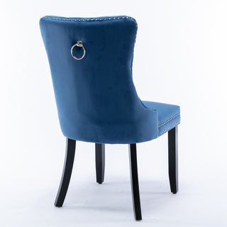 Nikki Modern Tufted Velvet Dining Chair