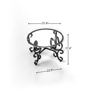 Round Decor Coffee Table/Side Table