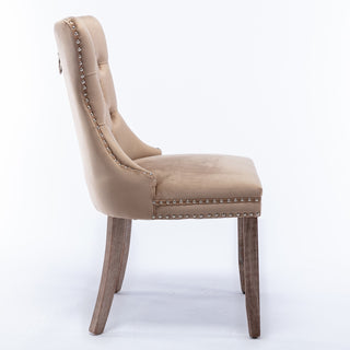 Nikki Modern Tufted Velvet Dining Chair