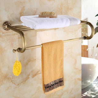 Melina Copper Carved Bathroom Set