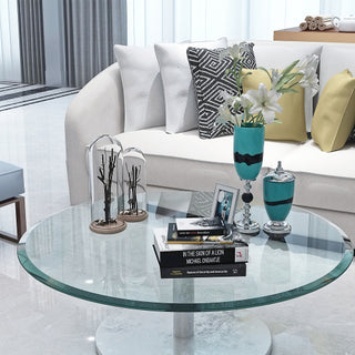 Modern Glass Coffee Table – Sleek, Durable, and Timeless